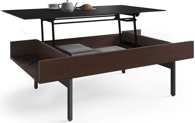 BDI Reveal™ Chocolate Stained Walnut Lift Coffee Table 3
