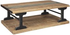 Signature Design by Ashley® Calkosa Brown/Black Coffee Table