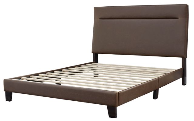 Signature Design by Ashley® Adelloni Brown Queen Upholstered Bed-3