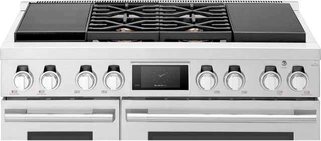 Signature Kitchen Suite 48" Stainless Steel Pro Style Dual Fuel Range 5