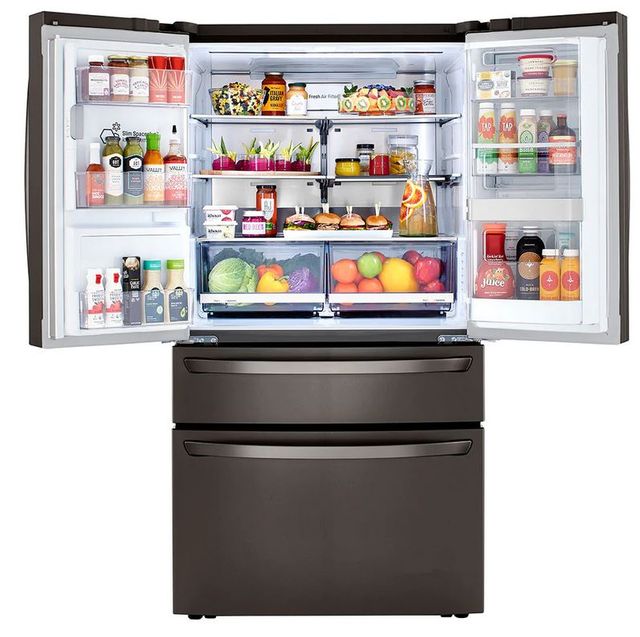 LG 22.5 Cu. Ft. PrintProof™ Stainless Steel Counter Depth French Door Refrigerator 4