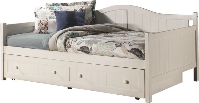 Hillsdale Furniture Staci White Full Daybed with Trundle 1