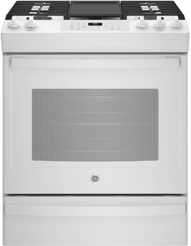 GE® 30" Stainless Steel Slide In Convection Gas Range-JGS760SPSS-2