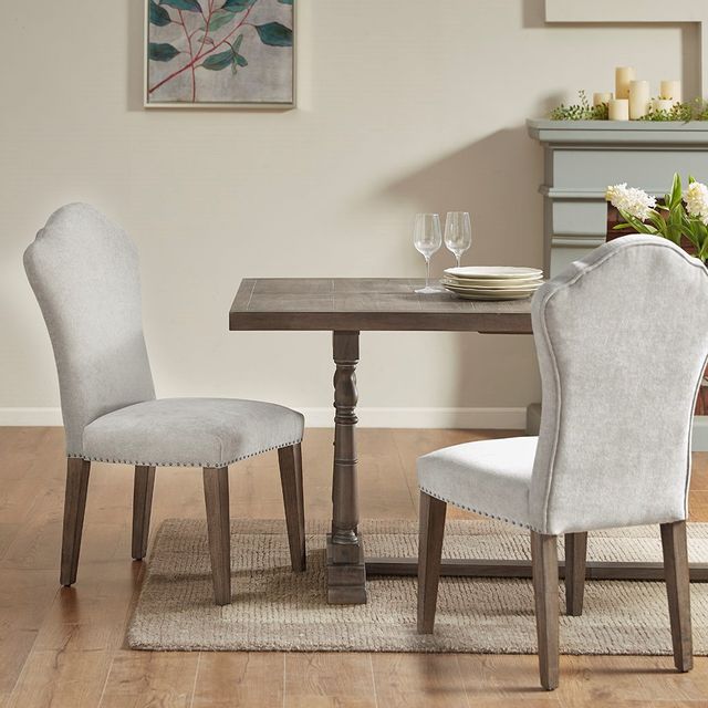 Olliix by Martha Stewart Beige Set of 2 Holls Dining Chairs