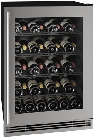 U-Line® 5.4 Cu. Ft. Stainless Steel Wine Cooler