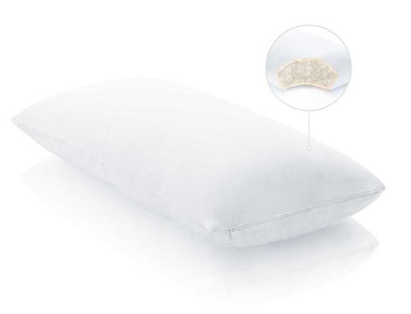 Malouf® Z Cotton Encased Down Blend Queen Pillow 3