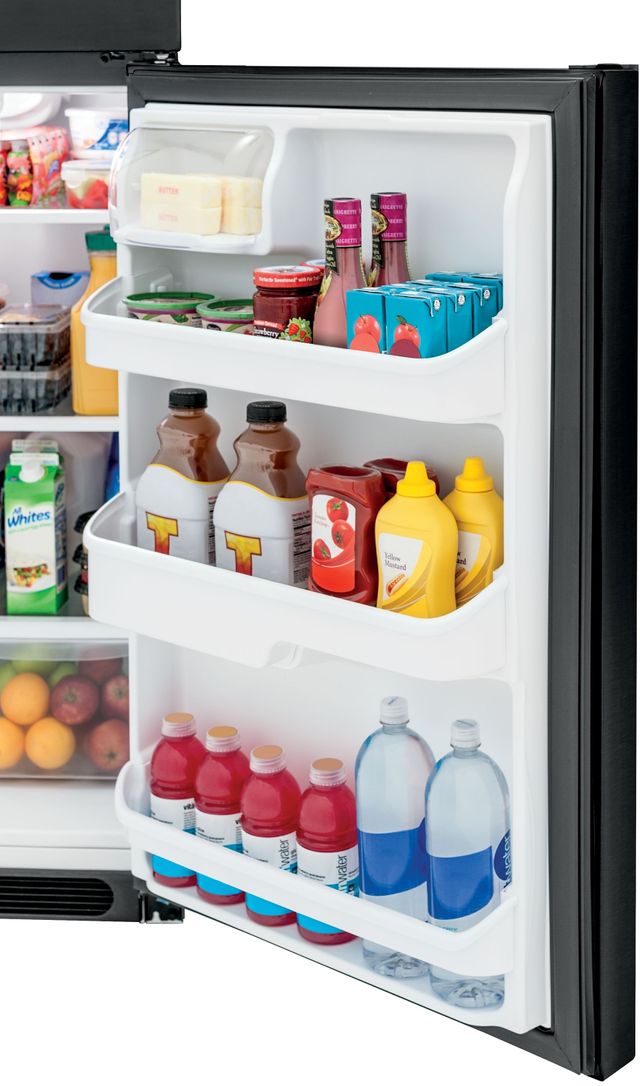 Frigidaire® 16.3 Cu. Ft. Black Top Freezer Refrigerator 6