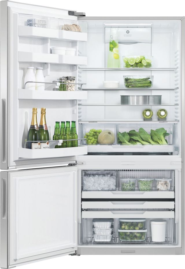 Réfrigérateur à congélateur inférieur à profondeur de comptoir de 32 po Fisher Paykel® de 17,5 pi³ - Acier inoxydable 10