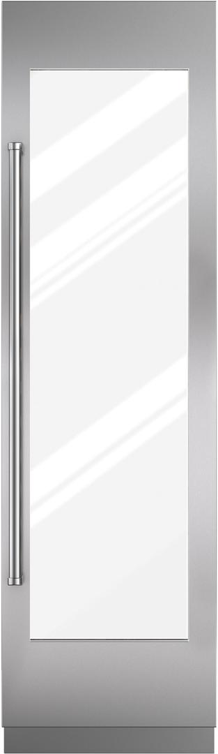 Sub-Zero® 24" Integrated Stainless Steel Wine Storage Door Panel with Pro Handle