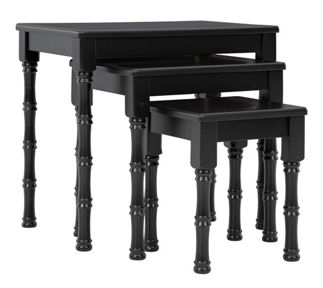 Signature Design by Ashley® Dasonbury Set of 3 Black Accent Table-0