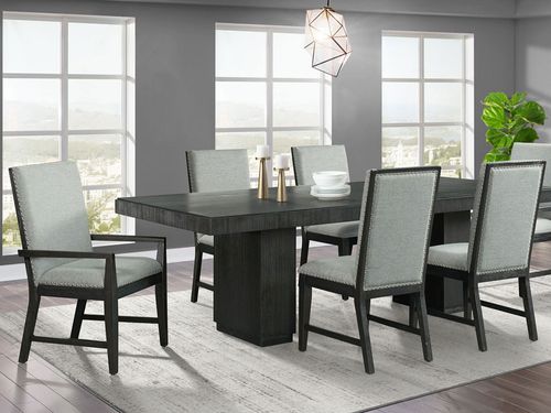 Donovan Dining Set, Two Arm Chairs Free!