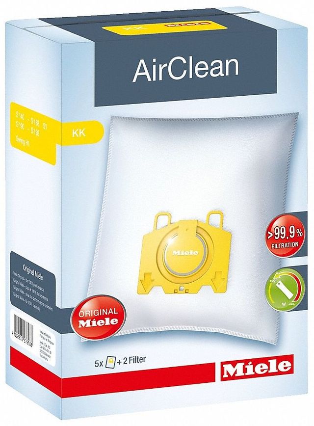 Miele Vacuum AirClean 3D Efficiency FilterBags Type KK