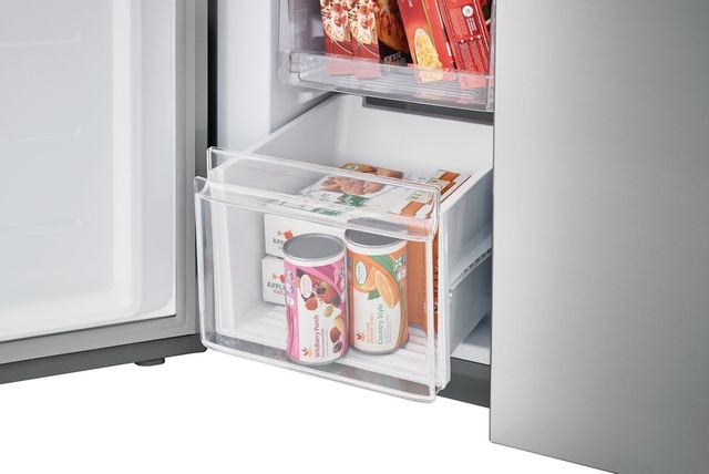 Frigidaire® 17.4 Cu. Ft. Brushed Steel Counter-Depth French Door Refrigerator 7