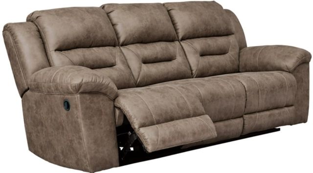 Signature Design by Ashley® Stoneland 2-Piece Fossil Living Room Set with Reclining Sofa 1