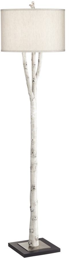 Pacific Coast® Lighting White Forest Natural Floor Lamp