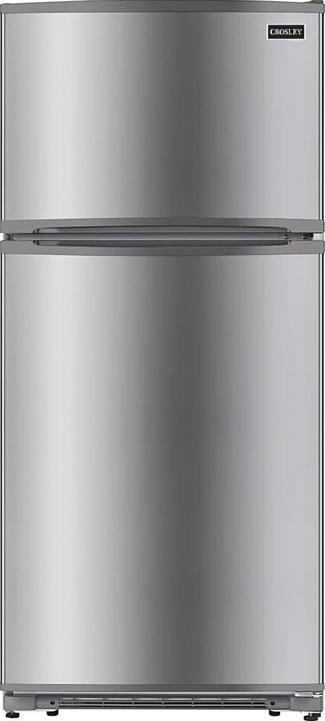 Crosley® 30 in. 18.2 Cu. Ft. Stainless Look Freestanding Top Freezer Refrigerator