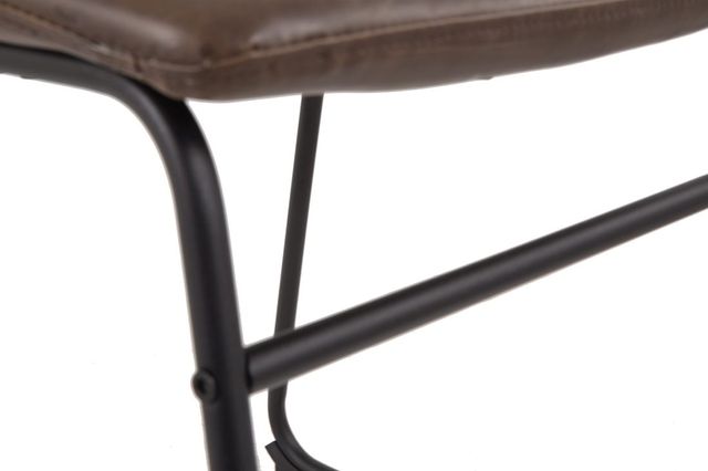 Chaise d'appoint Centiar en tissu noir/brun Signature Design by Ashley® 8