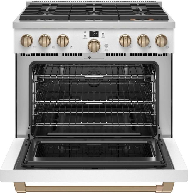 Café™ 36" Stainless Steel Pro Style Gas Range 11
