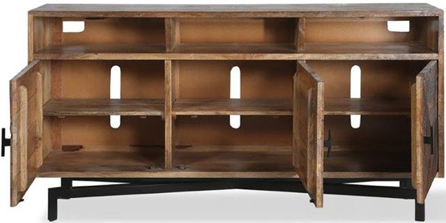 Parker House® Crossings The Underground Reclaimed Rustic Brown 69" TV Console 3