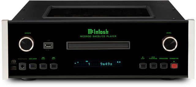 McIntosh® 2-Channel Black SACD/CD Player 0
