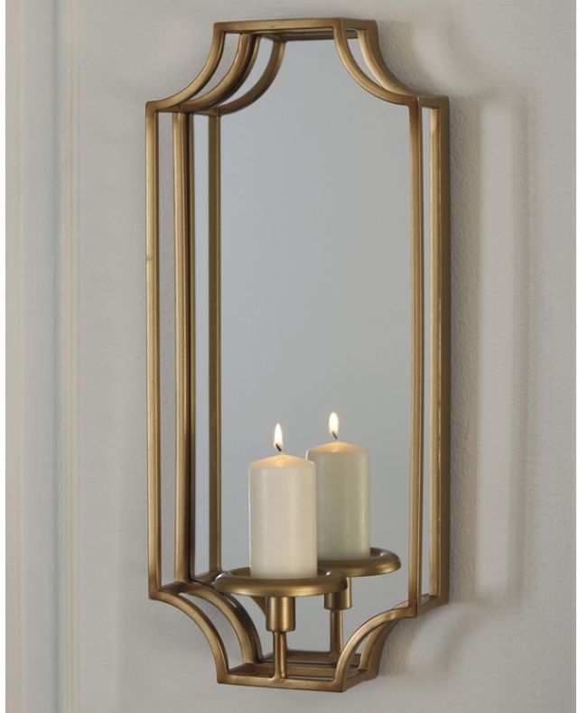 Signature Design by Ashley® Dumi Goldtone Wall Sconce 1