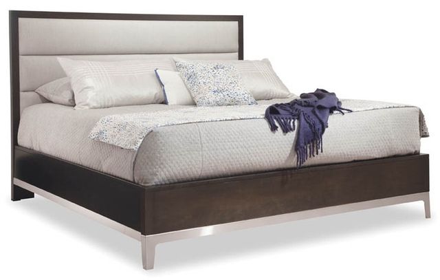 Durham Furniture Defined Distinction Molten Night King Upholstered Bed