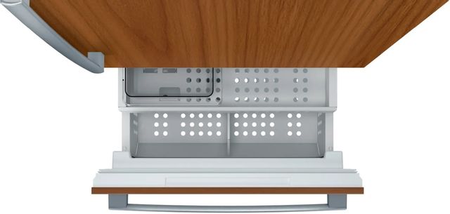 Bosch Benchmark® Series 16.0 Cu. Ft. Custom Panel Built-in Bottom Freezer Refrigerator 4