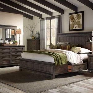 Liberty Thornwood Hills 3-Piece King Two Sided Storage Bedroom Set