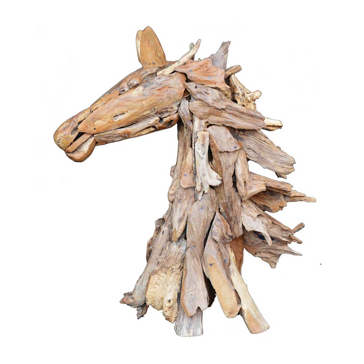 A & B Home Teak Root Horse Head
