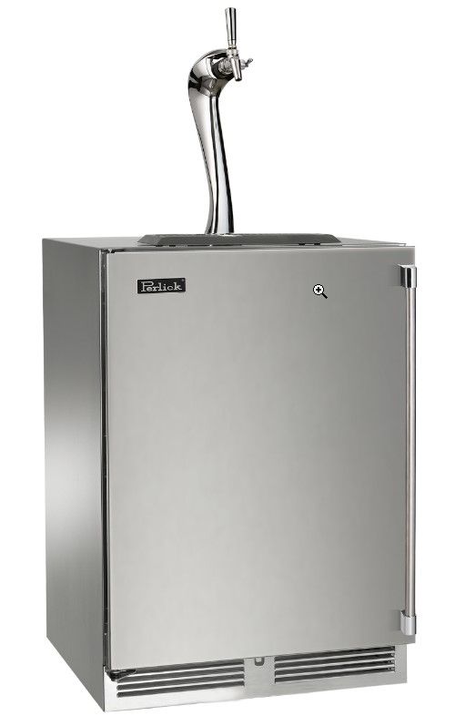 Perlick® Adara Signature Series Stainless Steel 24" Beverage Dispenser-0