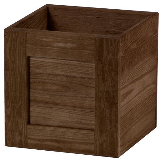 Crate Designs™ Furniture Cube Brindle Finish Accent Table