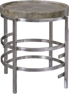 Signature Design by Ashley® Zinelli Gray Round End Table