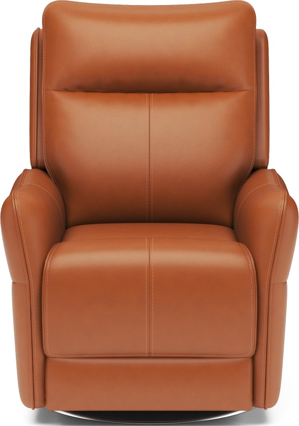 dark orange recliner