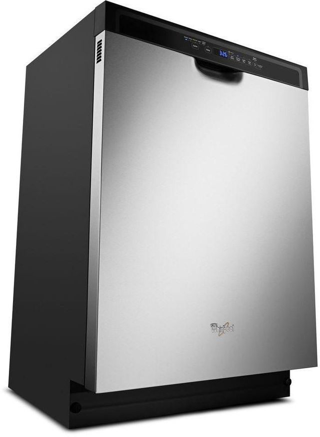 Whirlpool® Monochromatic Stainless Steel Built In Dishwasher 3