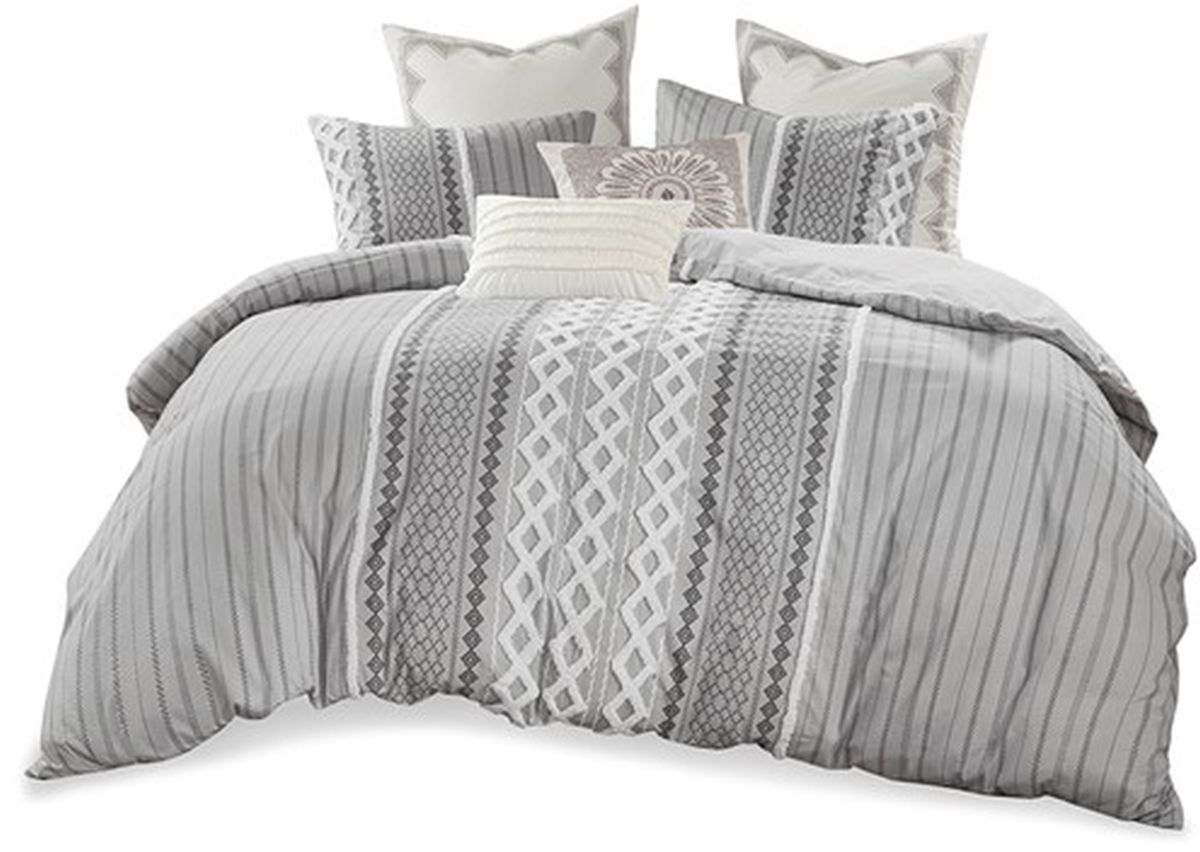 imani cotton duvet cover set