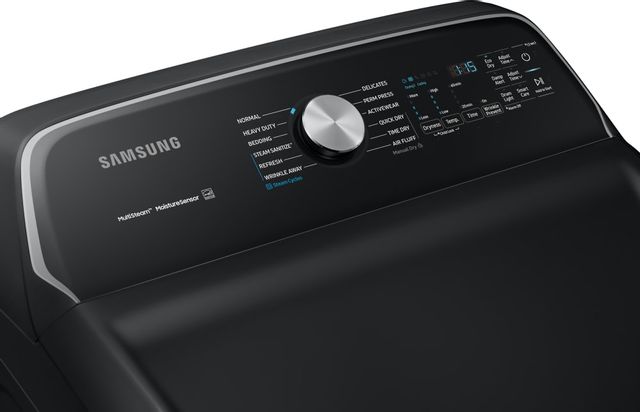Samsung 7.4 Cu. Ft. Fingerprint Resistant Black Stainless Steel Front Load Electric Dryer 2