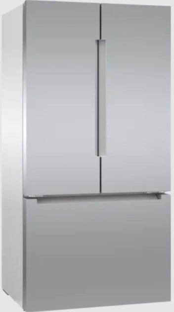 Bosch 800 Series 20.8 Cu. Ft. Easy Clean Stainless Steel Counter Depth Bottom Freezer Refrigerator 2