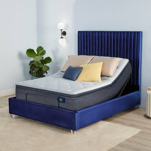 Serta® Always Comfortable® Nautique Firm Innerspring Pillow Top Queen Mattress 37