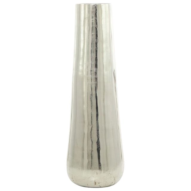 Uma Silver Aluminum Vase-0