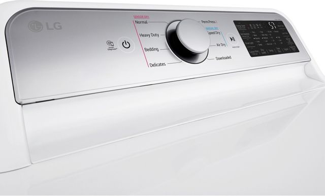 LG 7.3 Cu. Ft. White Electric Dryer 9