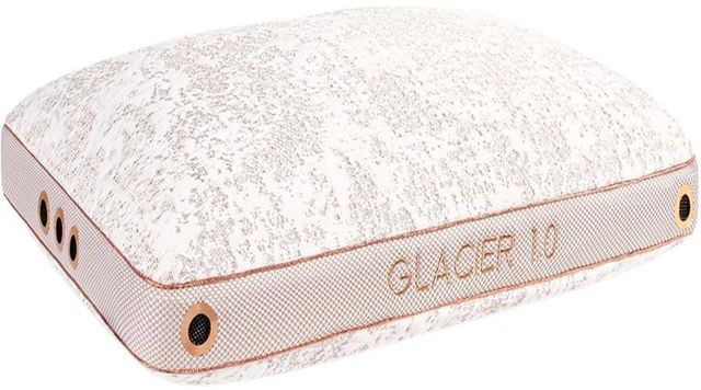 Bedgear® Glacier Performance® Shredded Latex/Polyester Fiber Blend 1.0 Bed Pillow-0