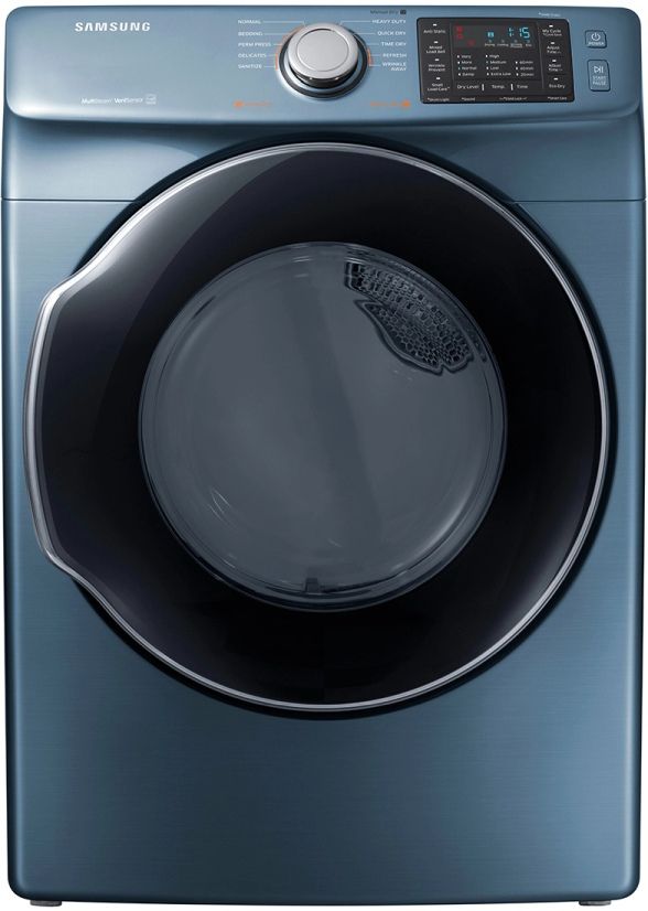 Samsung 7.5 Cu. Ft. Azure Blue Front Load Electric Dryer