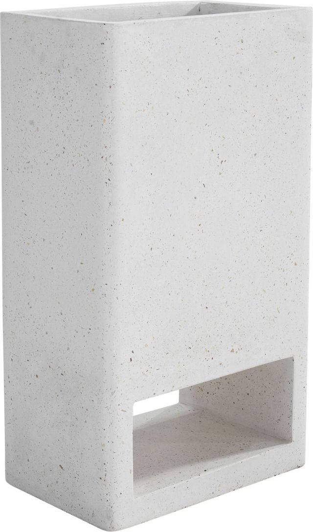 Moe's Home Collections Bristol Ivory Terrazzo Planter