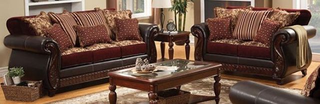 SM6107N-SF-LV 2PC SETS FRANKLIN SOFA + LOVESEAT