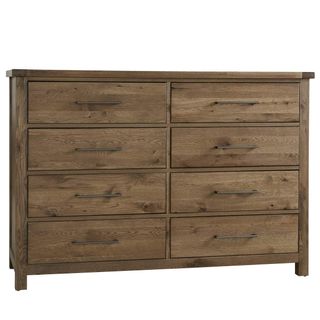 Vaughan-Bassett Dovetail Natural 8-Drawer Dresser