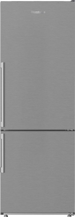 Blomberg® 11.4 Cu. Ft. Stainless Steel Counter-Depth Bottom Freezer Refigerator