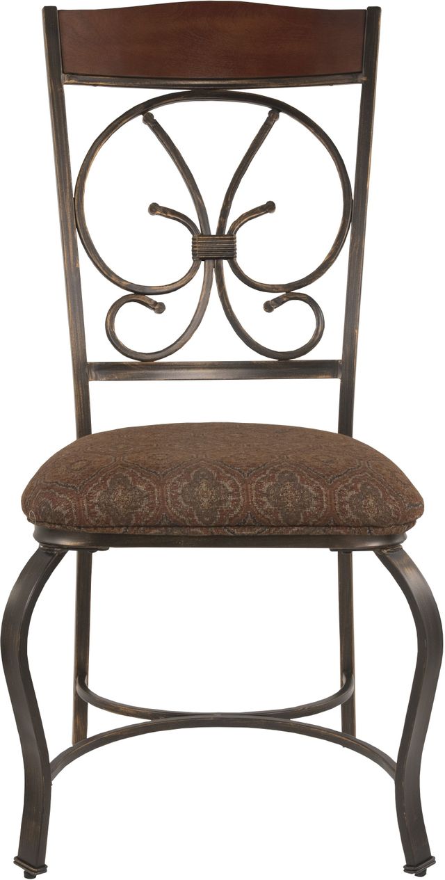 Signature Design by Ashley® Glambrey Brown Dining Upholstered Side Chair-2