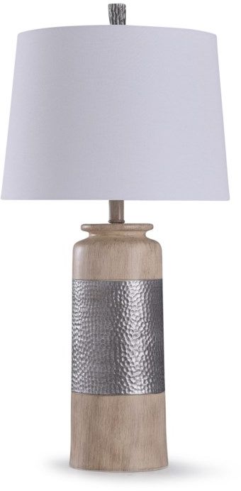 Stylecraft Haver Hill Resin Carved Table Lamp