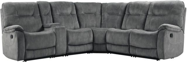 Parker House® Cooper 6-Piece Shadow Grey Sectional