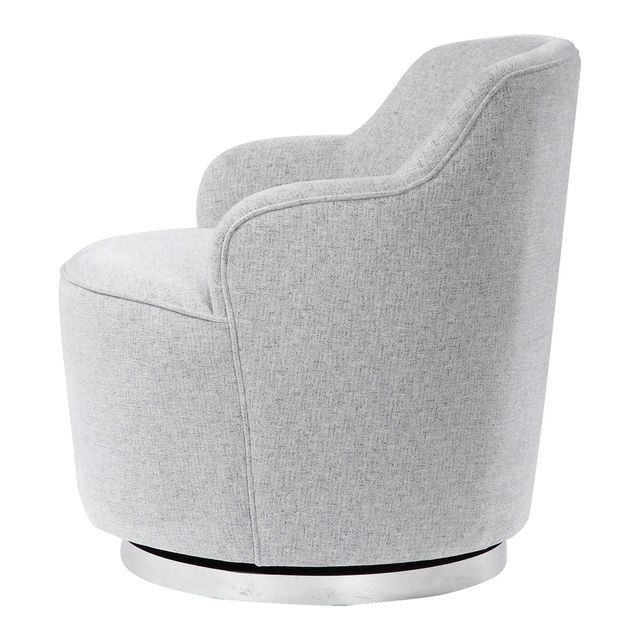 Uttermost® Hobart Stone Swivel Chair-3